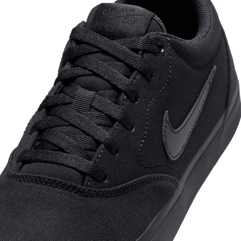 Nike Men's Black Canvas Sneakers